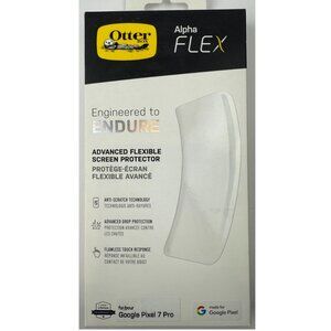 OtterBox Alpha Flex Glass Screen Protector Google Pixel 7 Pro Clear NIB
